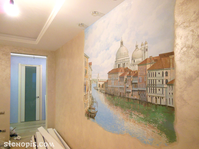 Роспись стен СПб. Венеция